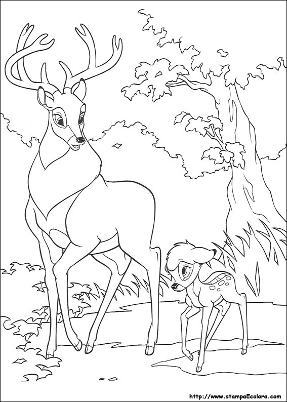 Disegni Bambi 2